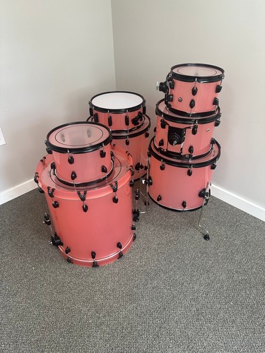 Pink bubblegum acrylic shell - bubblegum,