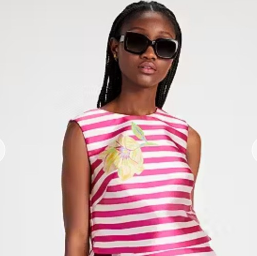 Kate spade tulip stripe shell - tulip,